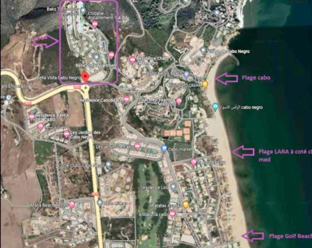 Complexe Bella Vista Cabo Negro Martil Mdiq Avec Piscines Plage Wifi 외부 사진